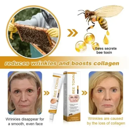 Winter Sale LOVILDS™ Bee Toxin Wrinkle Removal Cream - Image 5