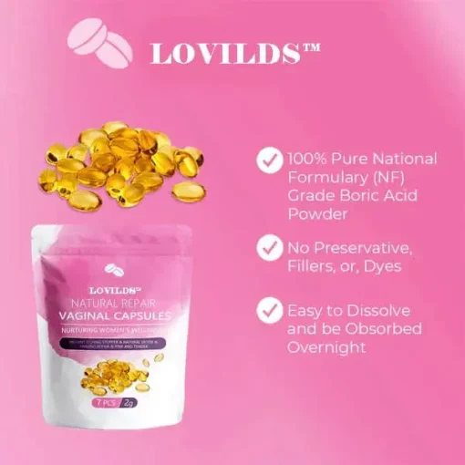 Winter Sale LOVILDS™ Instant Itch Relief & Natural Detox & Firming Repair & Pink and Tender Natural Capsules Ⅰ - Image 3