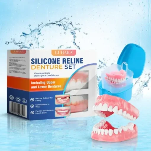 Winter Sale LUHAKA™ Silicone Reline Denture Set