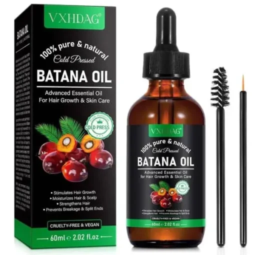 Winter Sale VXHDAG Batana Oil – 100% Pure & Natural from Honduras for Hair Growth, Eliminates Split Ends