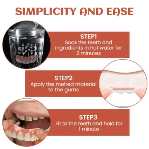 Winter Sale ZZEZHI™ Silicone Reline Denture Set - Image 5