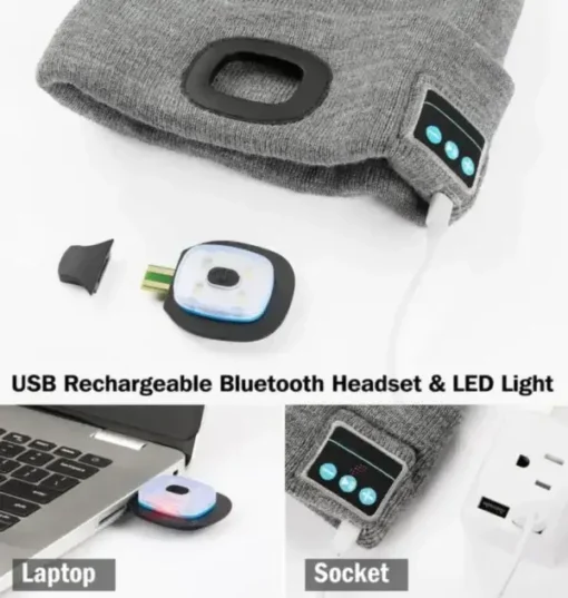 3-in-1 Function Bluetooth Beanie - Image 3