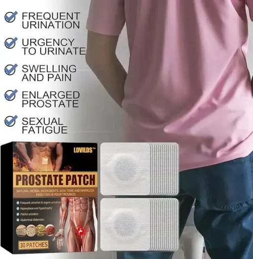 Winter Sale LOVILDS™ Men’s Prostate Care Patch 🌿 – Daily Gentle Belly Button Patch for Prostate Health and Comfort - Image 3