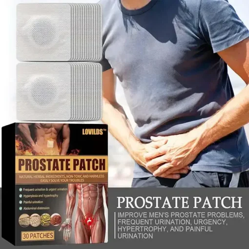 Winter Sale LOVILDS™ Men’s Prostate Care Patch 🌿 – Daily Gentle Belly Button Patch for Prostate Health and Comfort - Image 5