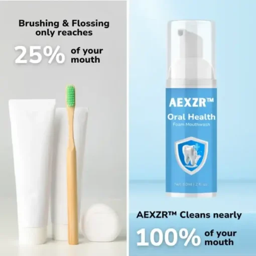 AEXZR™ Oral Health Foam Mouthwash - Image 3