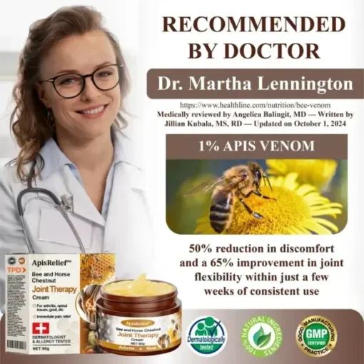 ApisRelief™ Bee and Horse Chestnut Joint Therapy Cream - Image 5