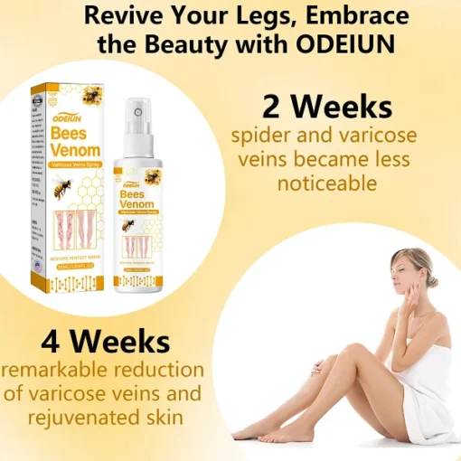 🐝Bee Venom Spray to soothe varicose vein discomfort and restore healthy legs 🦵 - Image 2