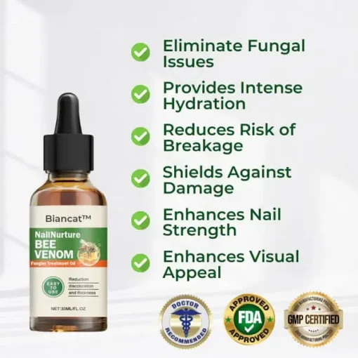 Biancat™ NailNurture Bee Venom Fungus Treatment Oil - Image 2