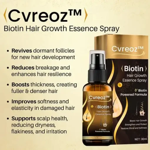 Cvreoz™ Biotin Hair Growth Essence Spray - Image 5