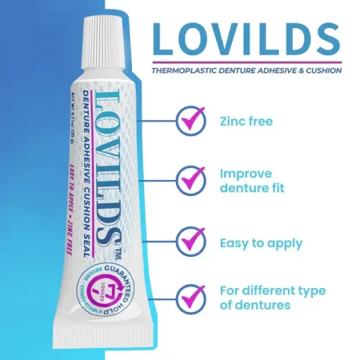 Lovilds™- Thermoplastic Denture Adhesive & Cushion - Image 3