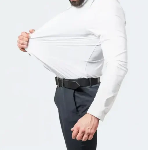 Men’s Super Stretchy Quick-Drying Breathable Dress Shirt - Image 3