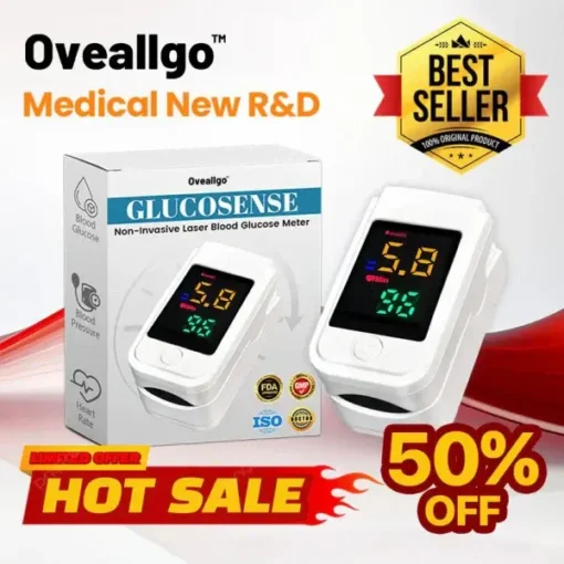 Oveallgo™ GlucoSense PROMAX Non-Invasive Laser Blood Glucose Meter