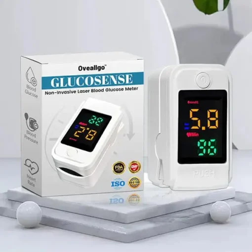 Oveallgo™ GlucoSense PROMAX Non-Invasive Laser Blood Glucose Meter - Image 8