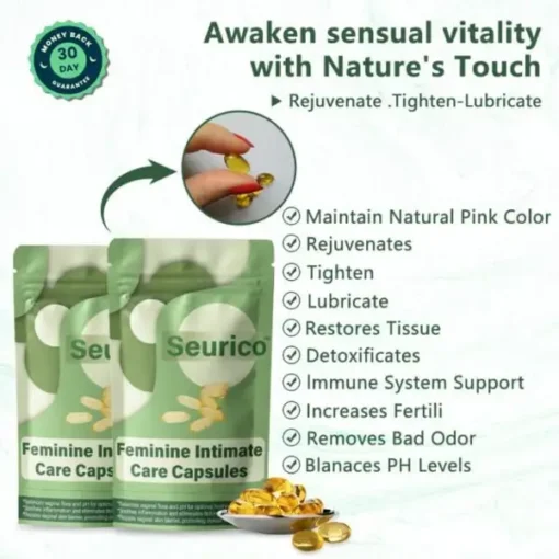 Seurico™ Vaginitis – Pubic Eczema Capsules - Image 3