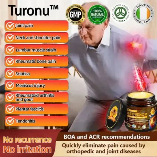 Turonu™ Bee Venom Joint & Bone Therapy Cream - Image 2