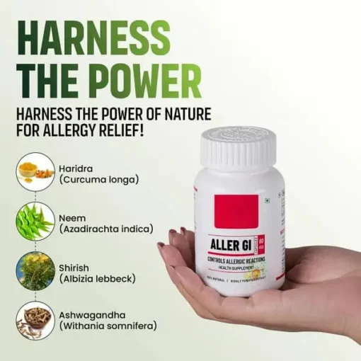 Winter Sale Aller GI Capsules : Best Ayurvedic Medicine for Allergy Relief - Image 4