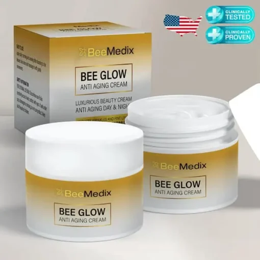 BeeMedix Bee Glow Anti Aging Cream (1.7 fl. oz.) - Image 5