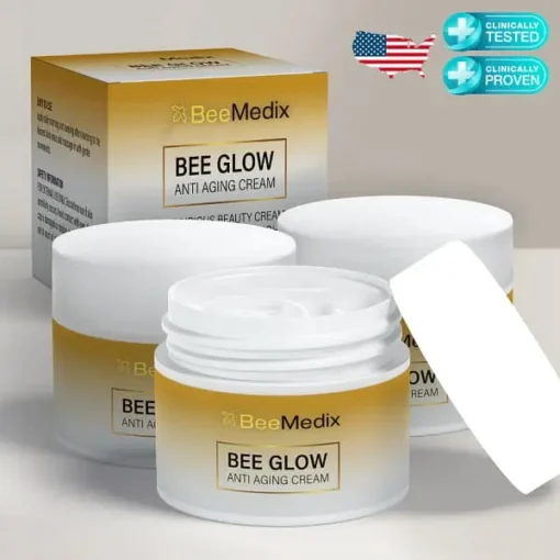 Winter Sale BeeMedix Bee Glow Anti Aging Cream (1.7 fl. oz.) - Image 6