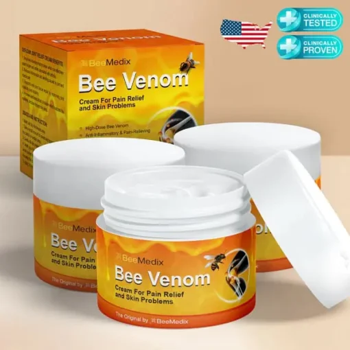 BeeMedix Bee Venom Cream For Pain Relief And Skin Problems (3.5 fl. oz.) - Image 6