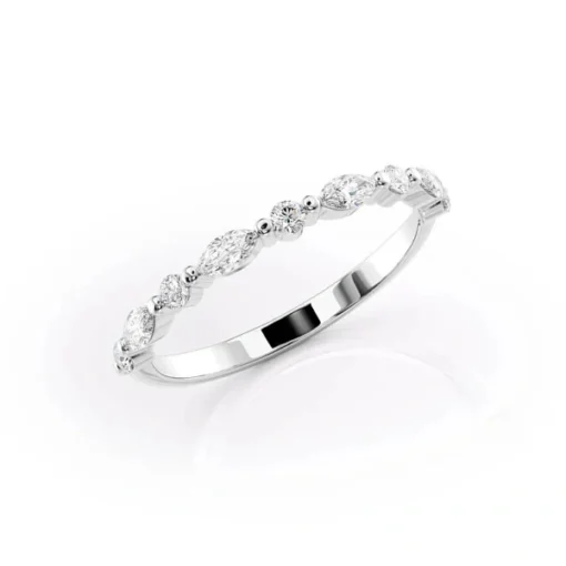 DIYSTAR Magnetology Moissanite Diamond Ring