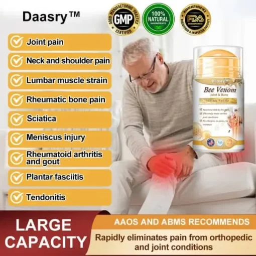 Daasry™ Bee Venom Joint And Bone Arthritis Therapy Roll-On - Image 10