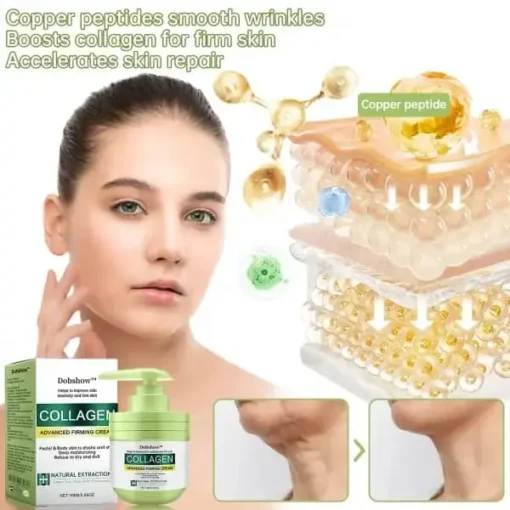 Winter Sale Dobshow™ Luxury Collagen Peptide Firming Cream – Natural Ingredients - Image 8