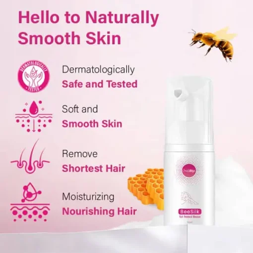 Winter Sale Fivfivgo™ BeeSilk Hair Removal Mousse - Image 4