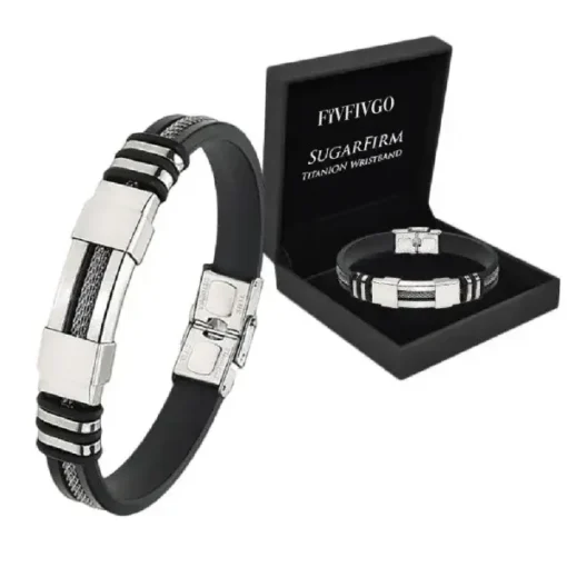 Winter Sale Fivfivgo™ SugarFirm TitanION Wristband