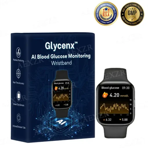 Glycenx™ AI Blood Glucose Monitoring Wristband - Image 8