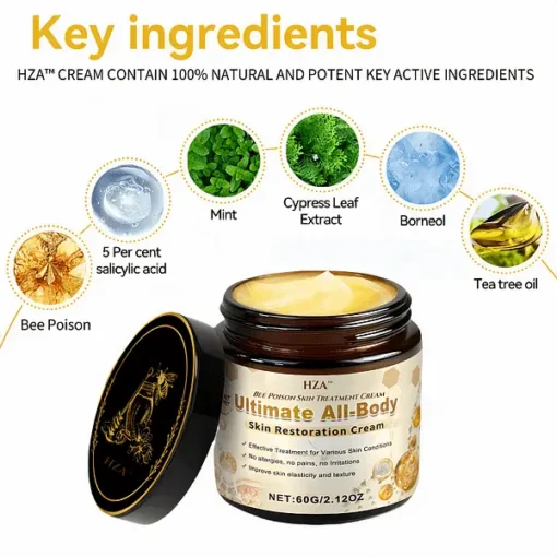 Winter Sale HZA™ Bee Poison Skin Treatment Cream - Image 8