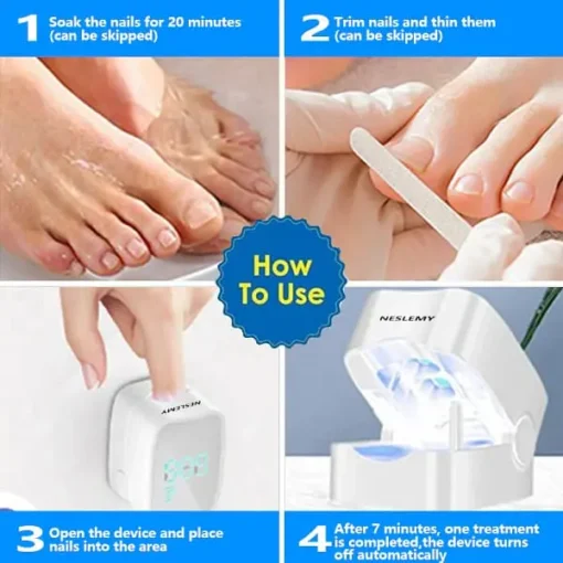 Winter Sale NESLEMY Nail Fungus cleaning Light Device-🗽Made and Shipped from USA 🔥 - Image 10