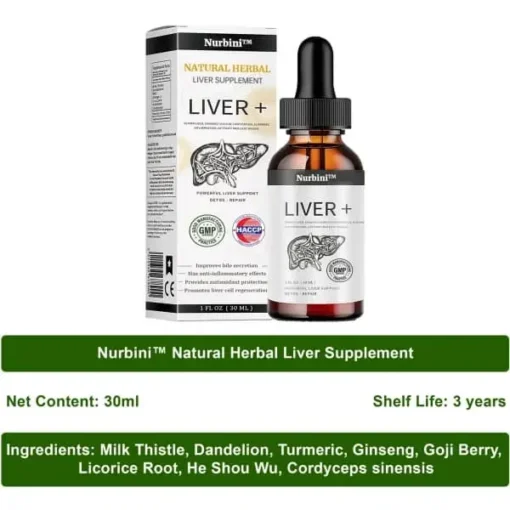 Nurbini™ Natural Herbal Liver Supplement - Image 2