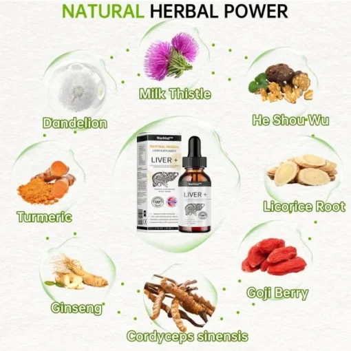 Nurbini™ Natural Herbal Liver Supplement - Image 6