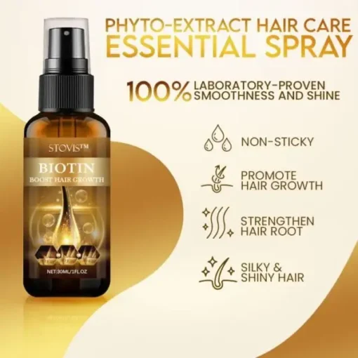 Winter Sale Stovis™ Biotin Boost Hair Growth Spray - Image 6